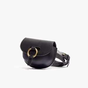 NWOT Madewell Lisbon O-Ring Saddlebag Pouch Belt